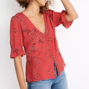 Madewell Daylight Top in Windswept Floral